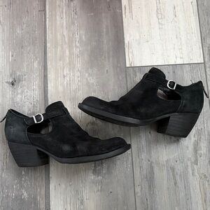 Black Suede Ankle Boots